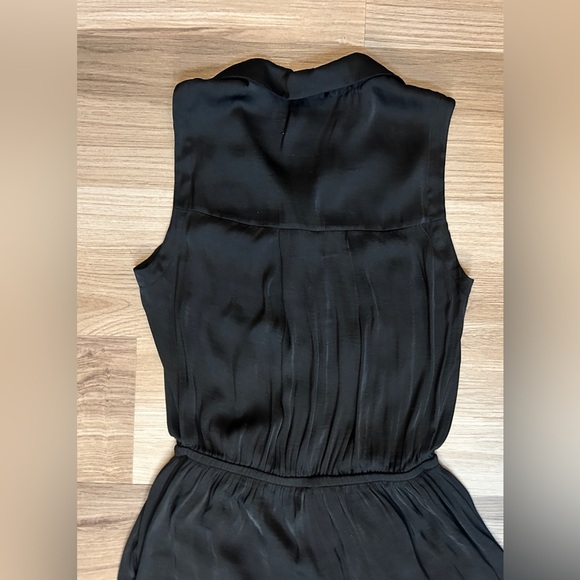 Catherine Melandrino Women’s Bethea Cropped Black Jumpsuit Size 6 - Picture 8 of 8